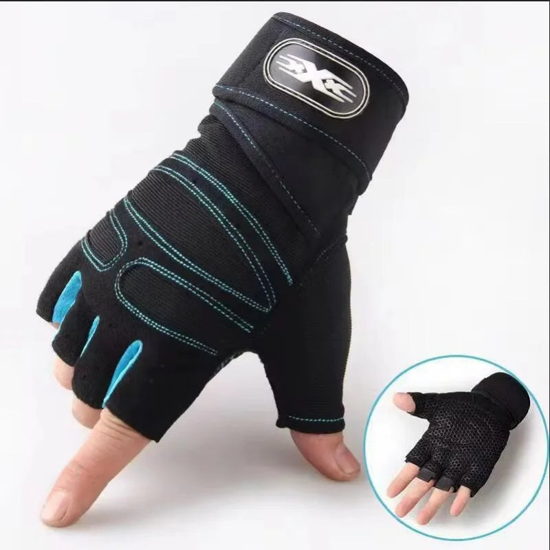 Half Finger Fitness Gloves Tactical Cycling Workout Sports Gear