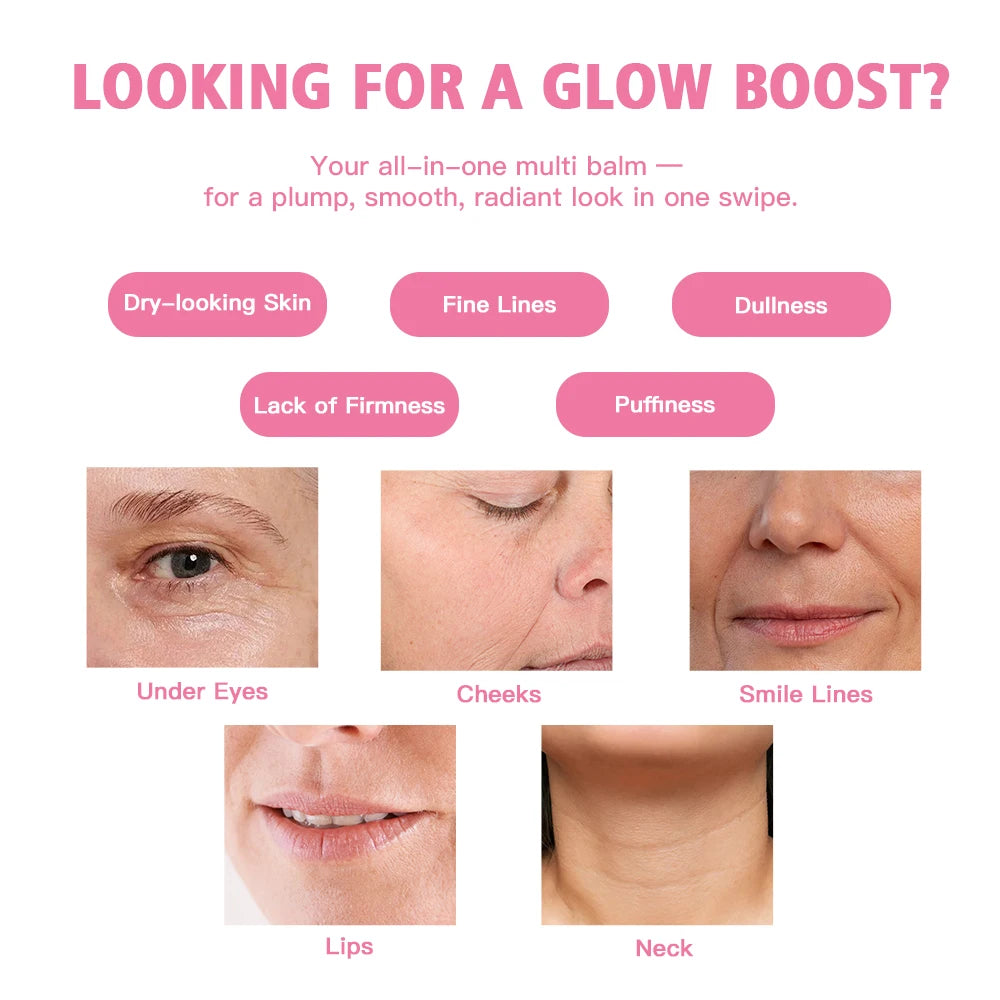 4pcs Collagen Skincare Kit Mask Cream Balm - 38