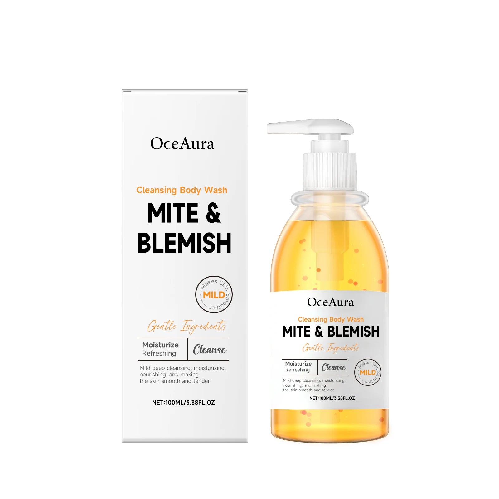 Anti Mite Acne Control Cleansing Body Wash Shower Gel - 16