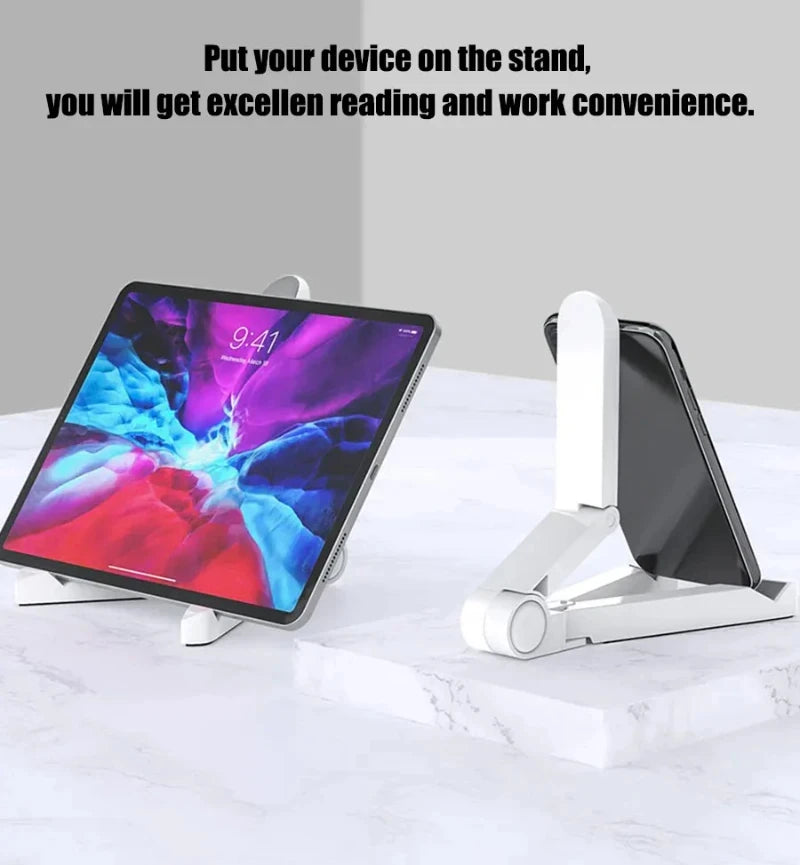 Universal Folding Tablet Stand Desktop Phone Holder Adjustable Mount