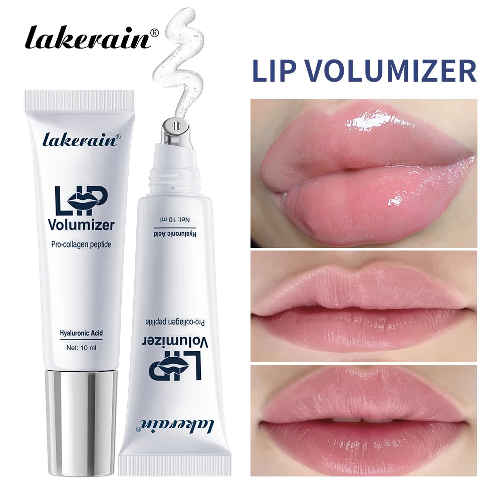 Lip Plumper Gloss Serum Volumizer Deep Hydration Moisturizing Care