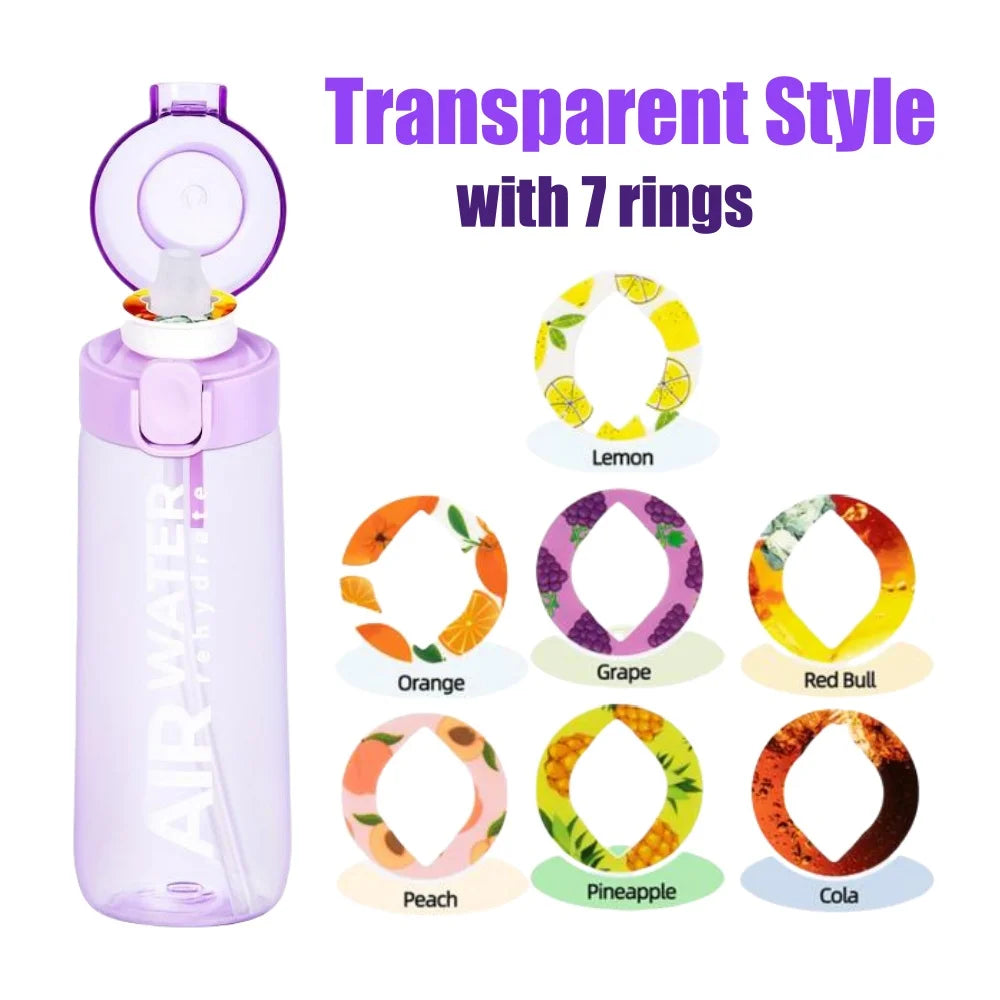 750ml Flavor Infused Water Bottle with Scent Pods Sports Drinking Cup - 30