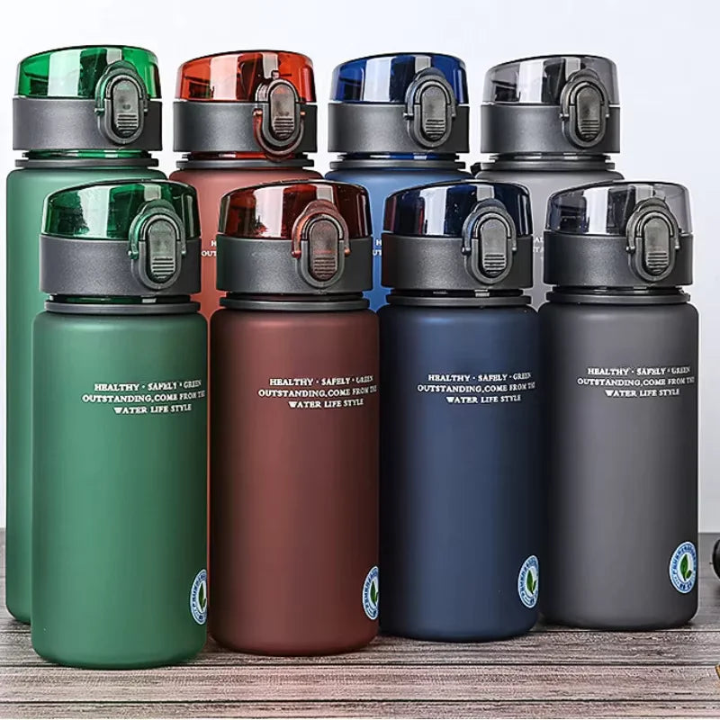 BPA Free Leak Proof Sports Water Bottle Portable Fitness Gym Jug