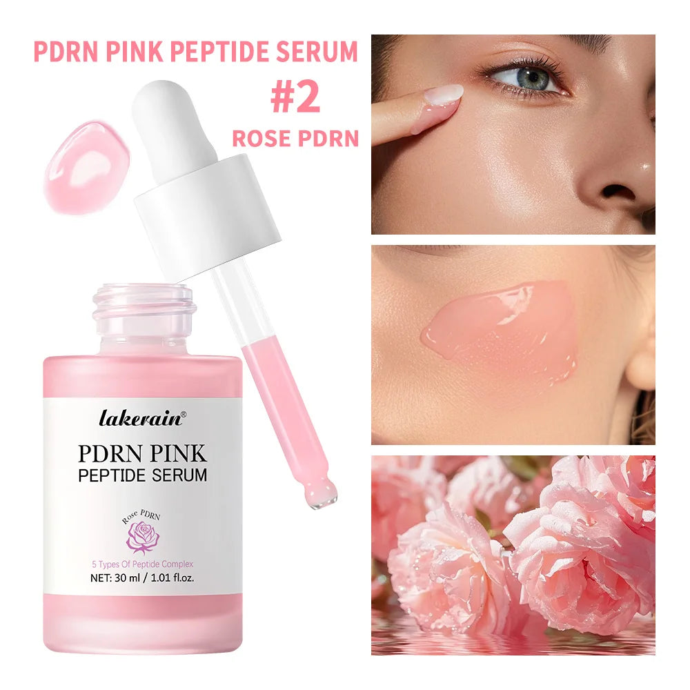 Lakerain PDRN Pink Peptide Serum Korean Skincare Essence