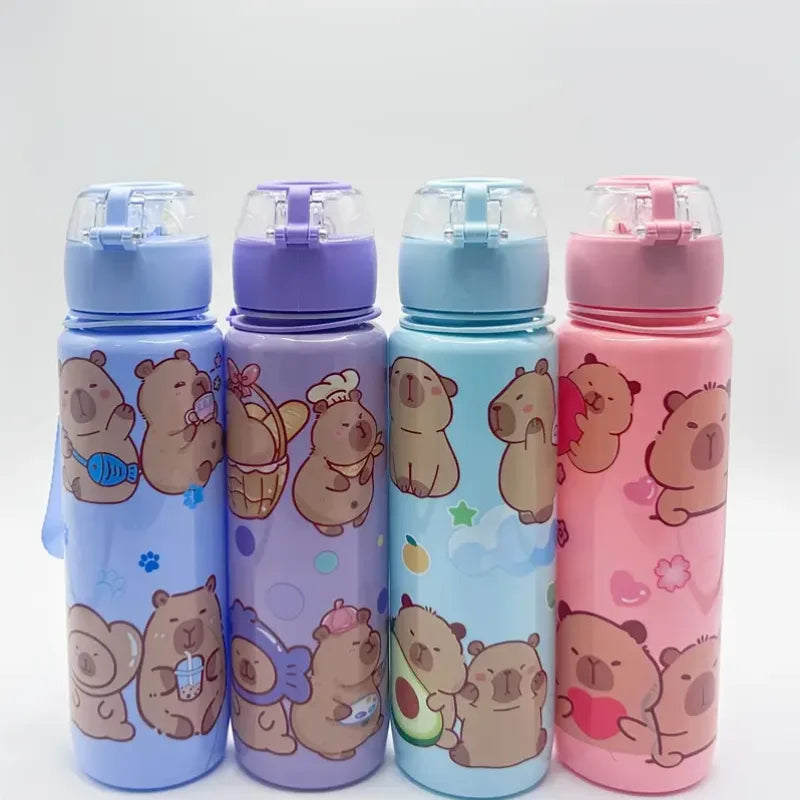 700ml Bear Water Bottle Leak Proof Portable Sports Fitness Jug BPA Free