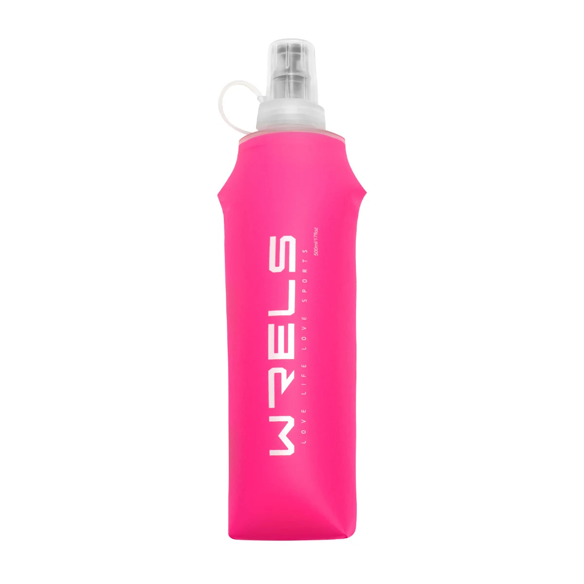 WRELS Collapsible Soft Water Bottle Running Hydration Flask Sport Bag - 12