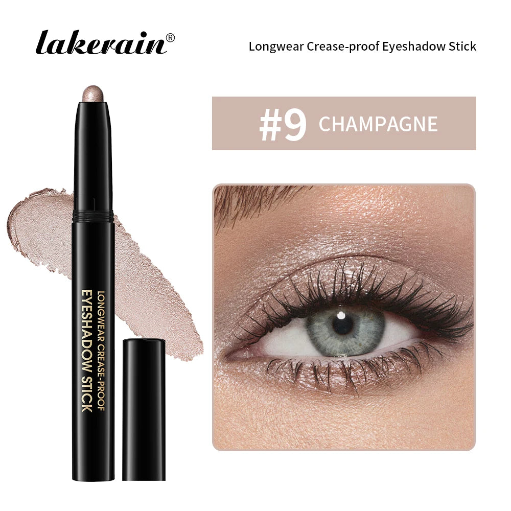 Longwear Crease Proof Eyeshadow Pencil Shimmer Matte Eye Shadow Pen