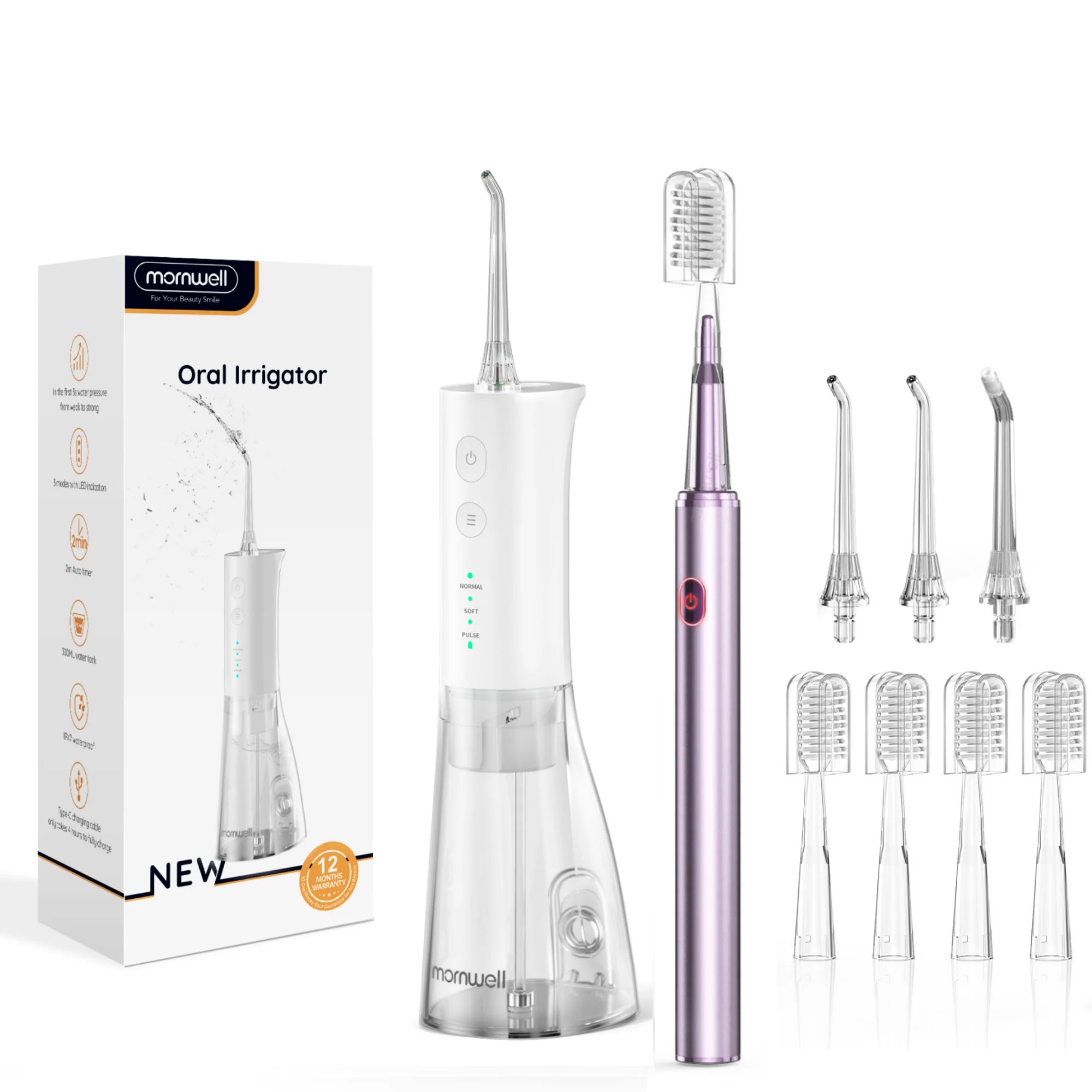 Water Flosser and Sonic Electric Toothbrush Combo Kit - 20