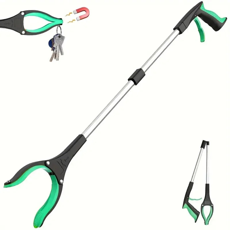 Foldable Grabber Tool Reacher Magnetic Pick Up Helper for Trash