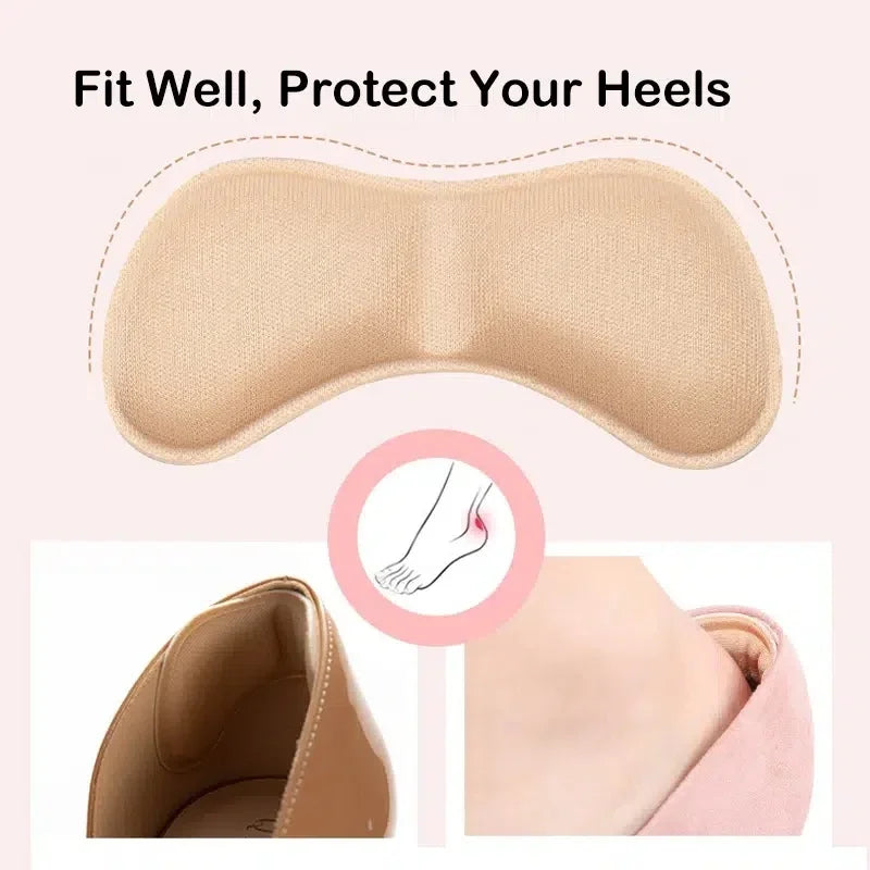 Soft Foam Heel Cushions Anti-Slip Shoe Grips and Foot Pads - 7