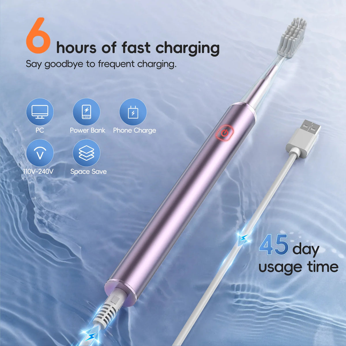 Water Flosser and Electric Toothbrush Combo Dental Care Kit