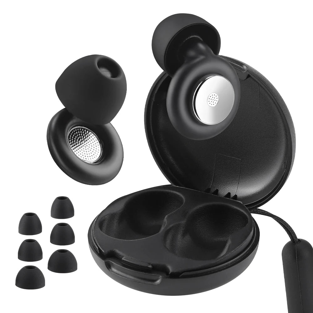 Silicone Ear Plugs for Sleeping Noise Cancelling Hearing Protection - 1
