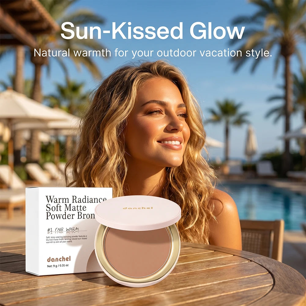 Buildable Pressed Bronzer Powder Matte Contour Makeup