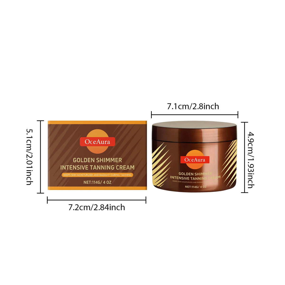 Shine Brown Tanning Accelerator Cream Sunless Self Tanner Gel