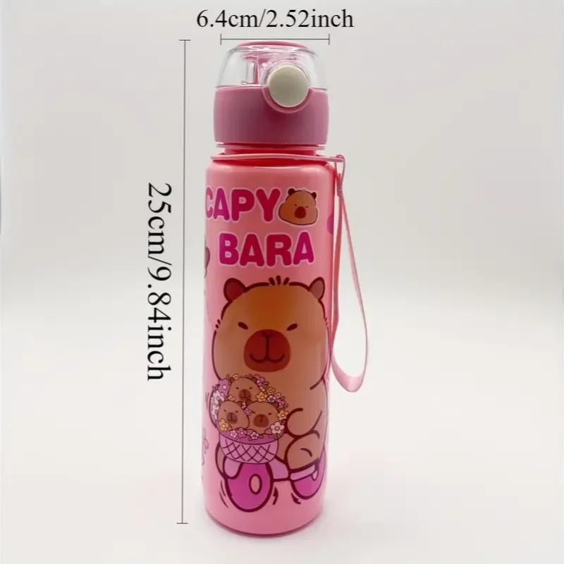 700ml Bear Water Bottle Leak Proof Portable Sports Fitness Jug BPA Free - 6