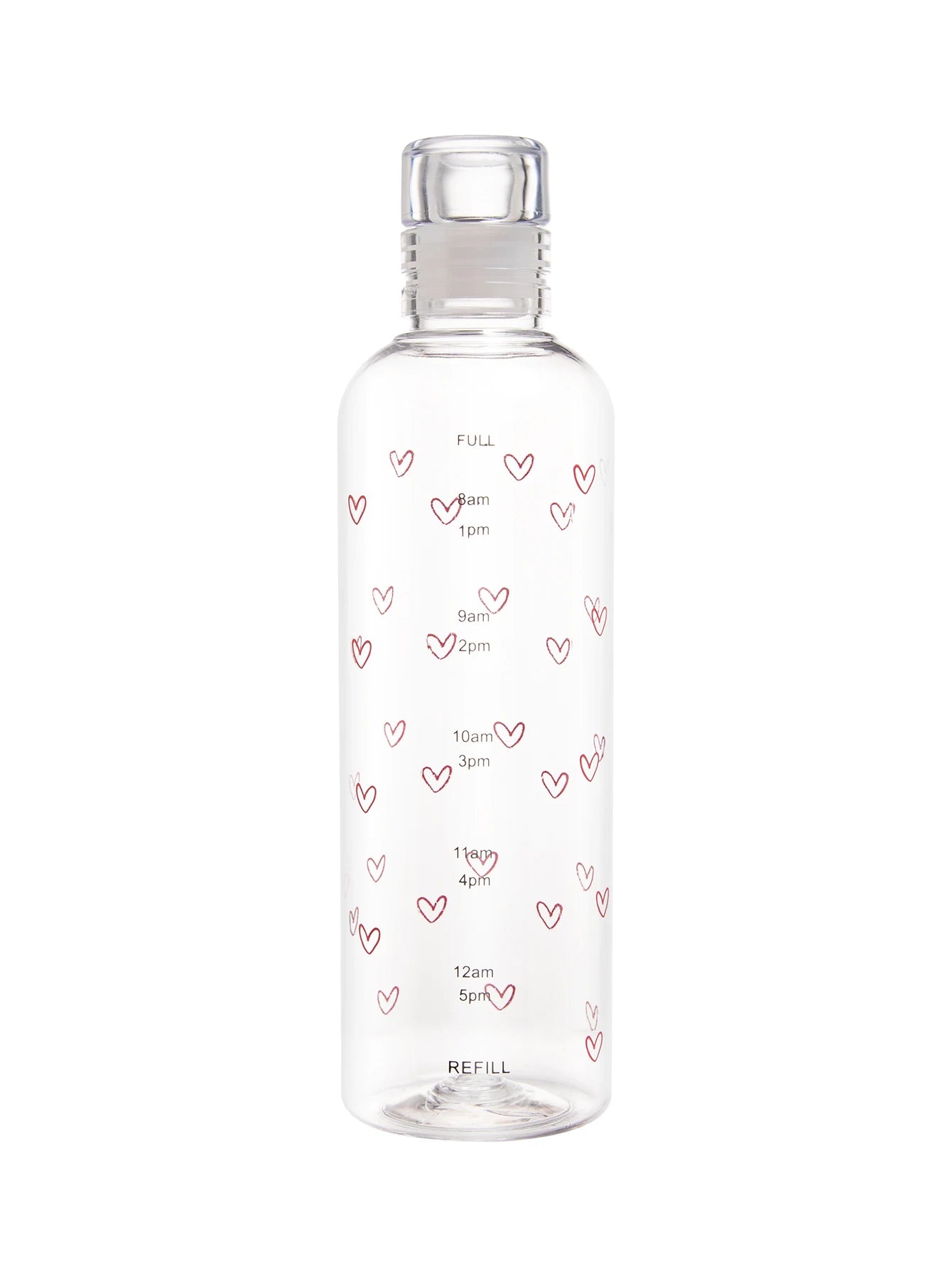 500ml Bow Print Water Bottle Leakproof Reusable Plastic Sports Cup - 18