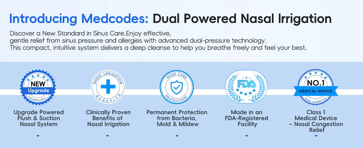 Nasal Irrigation System & Electric Toothbrush Set
