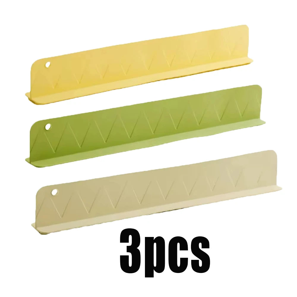 Silicone Sink Splash Guard Water Dam Kitchen Faucet Guard Protector - 15