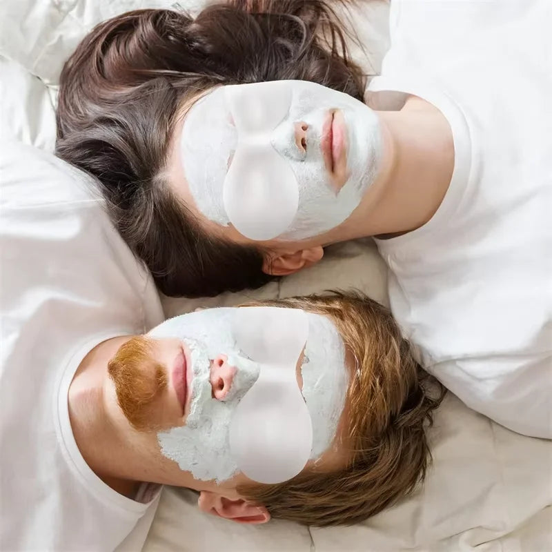 Disposable Eye Mask Paper Pads Ultrathin Cotton Spa Skincare Sheets - 8