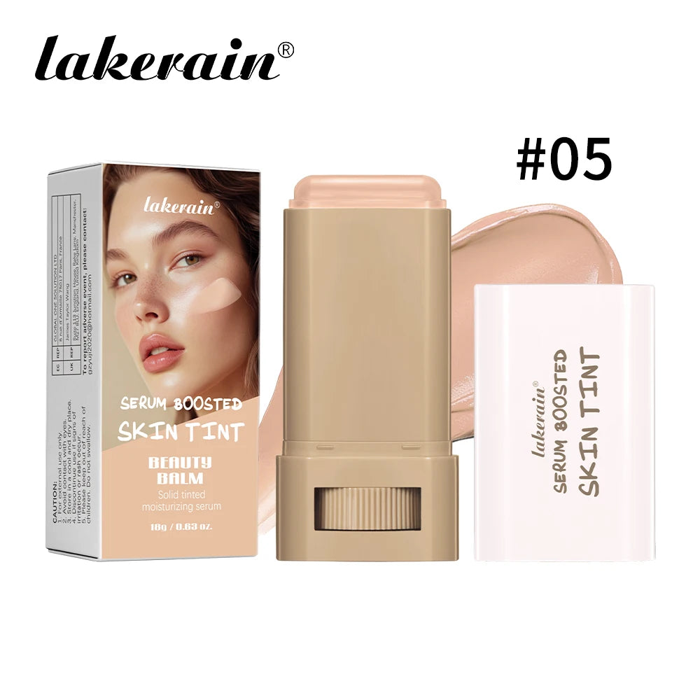 Serum Boosted Skin Tint Foundation Stick Balm Smooth Concealer Makeup