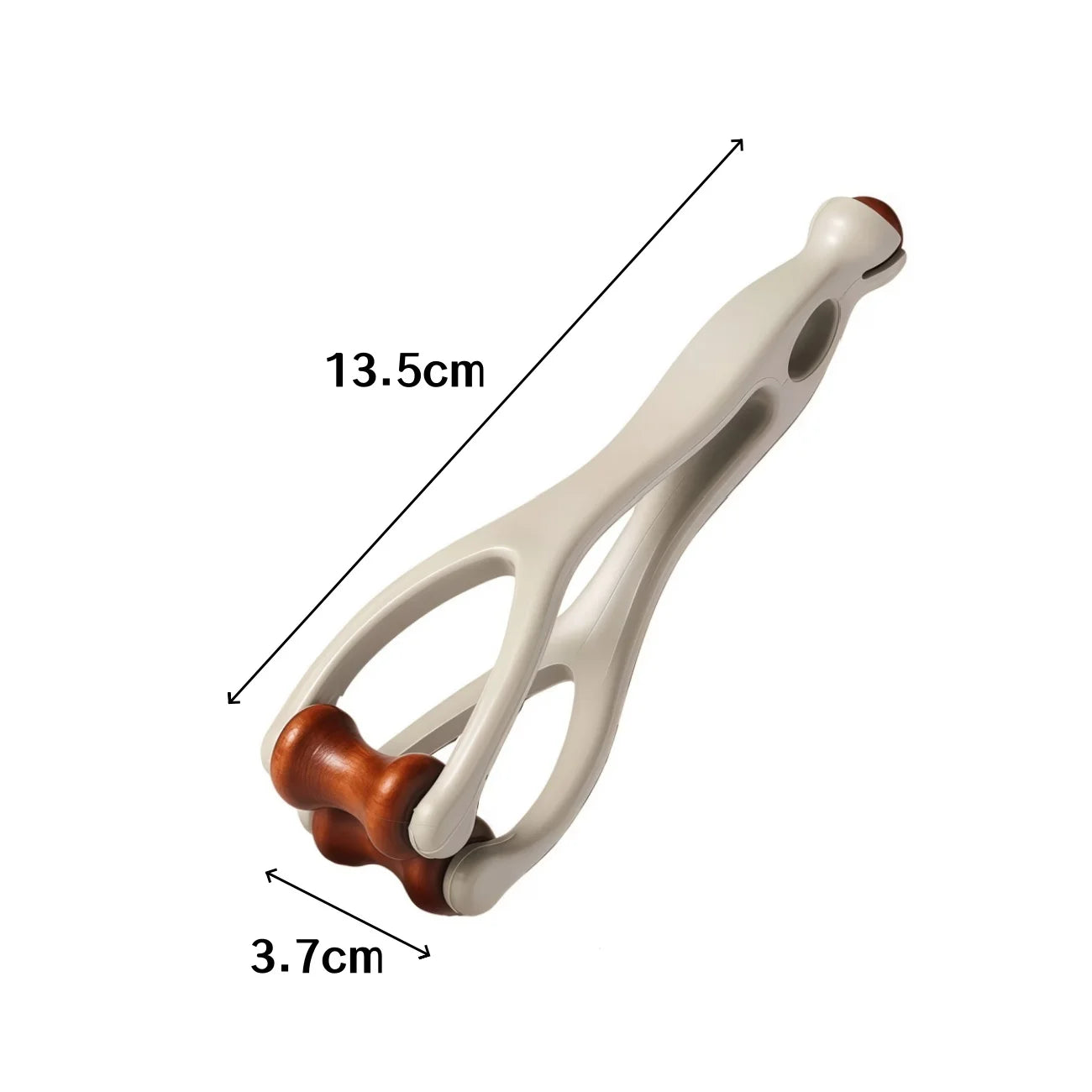 Wood Finger Massage Roller Hand Acupressure Stick Relief Tool