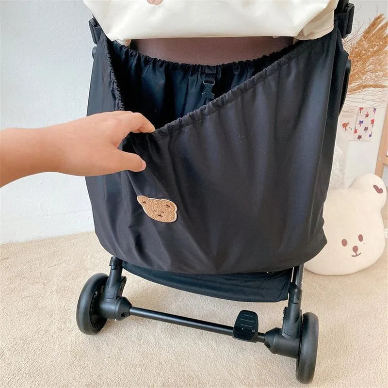 Baby Stroller Storage Bag Universal Diaper Organizer Pouch - 9