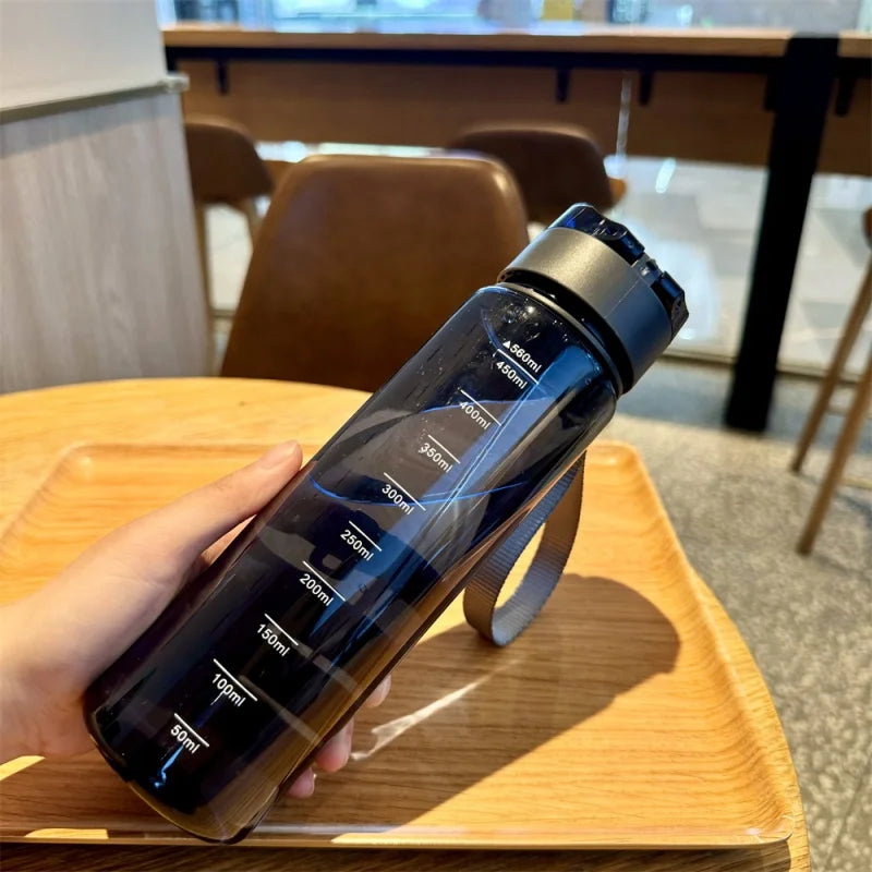 Leakproof Sports Water Bottle BPA Free Portable Gym Drinking Cup 560ml - 9