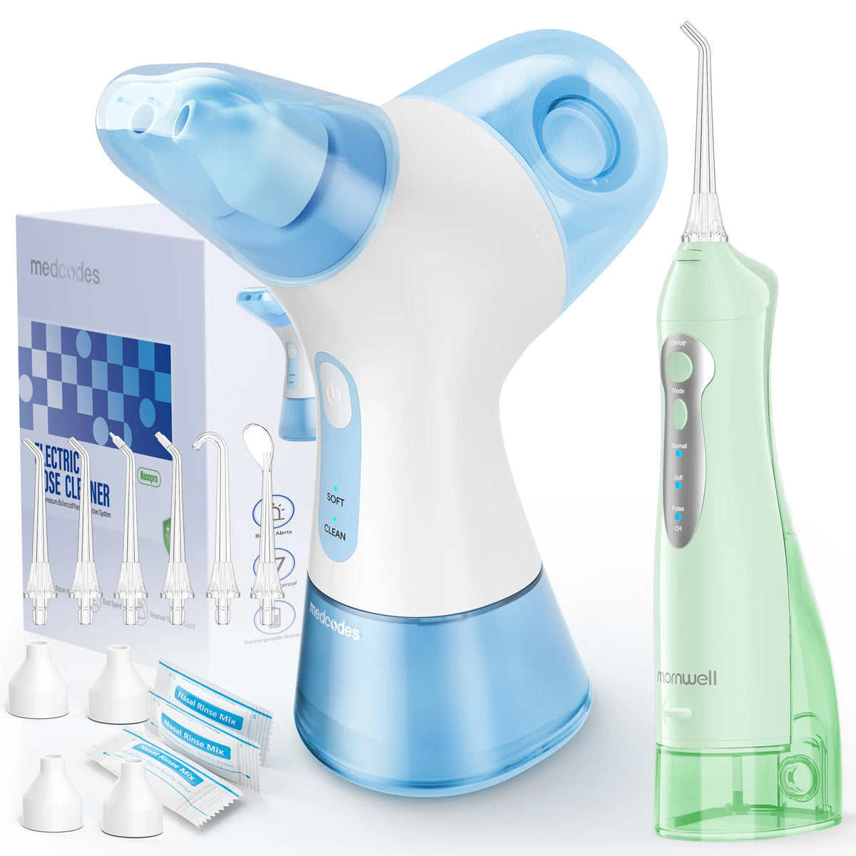 Nasal Rinse Irrigation & Water Flosser Combo