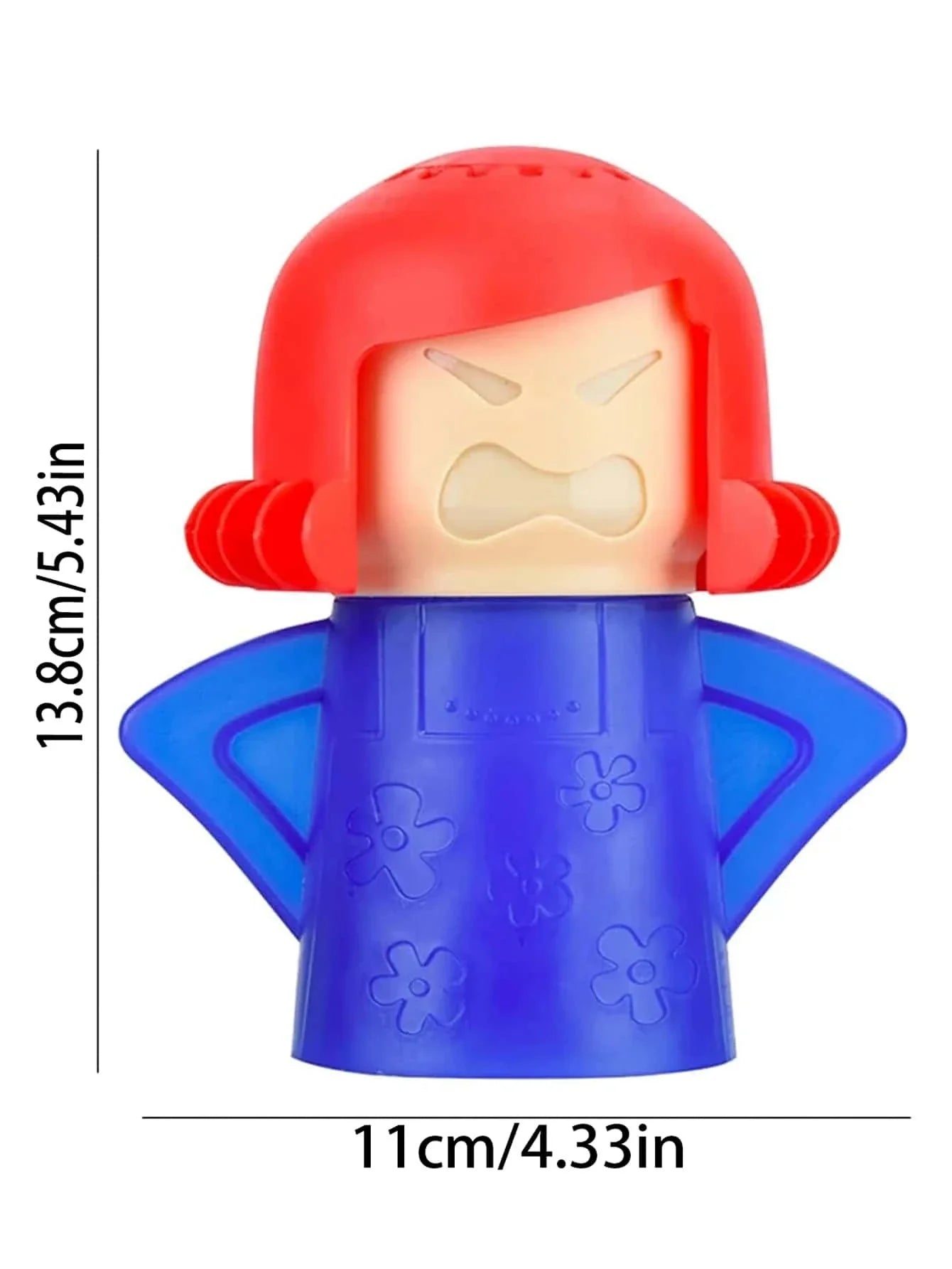 Angry Mama Microwave Cleaner Steam Oven Scrubber Kitchen Cleaning Tool - 3