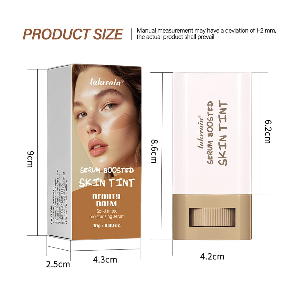 Lakerain Matte Foundation Stick and Pressed Setting Powder Kit