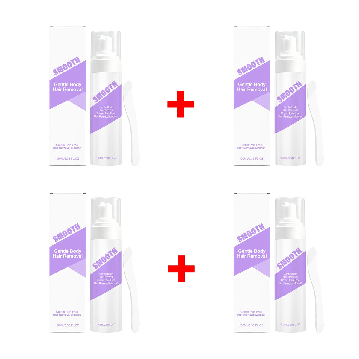 Painfree Hair Removal Mousse Depilatory Foam for Smooth Skin