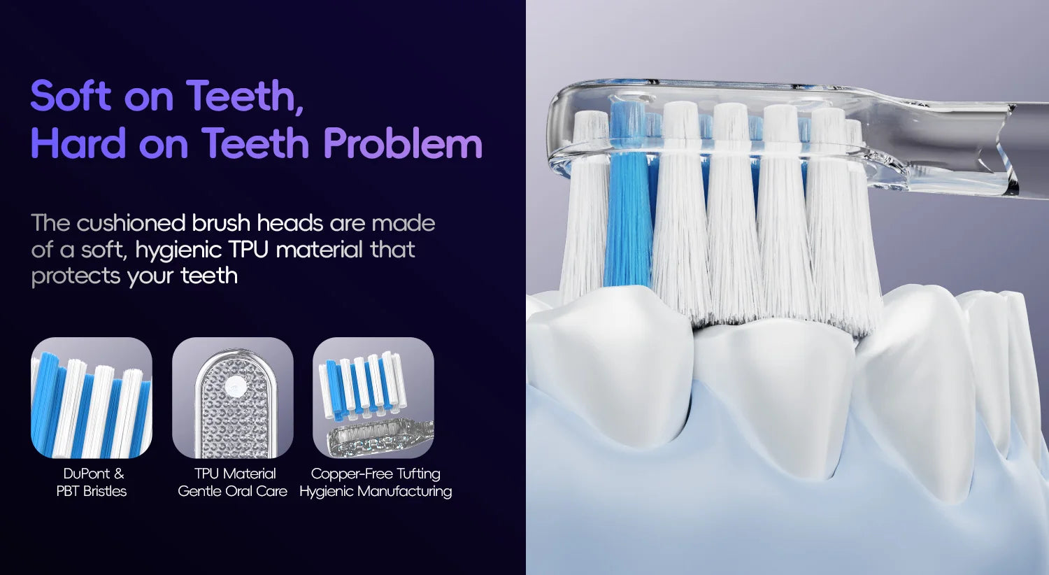 Mornwell Water Flosser & Electric Toothbrush Combo - 19