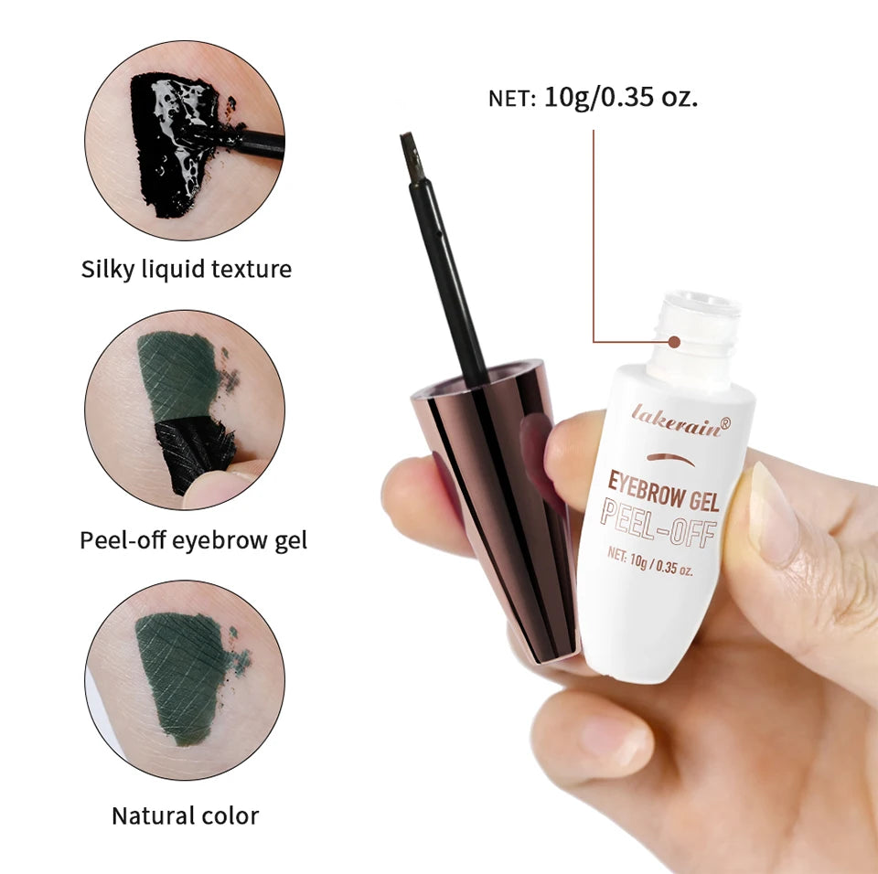 Lakerain Peel Off Eyebrow Gel Waterproof Brow Tint Cream - 15