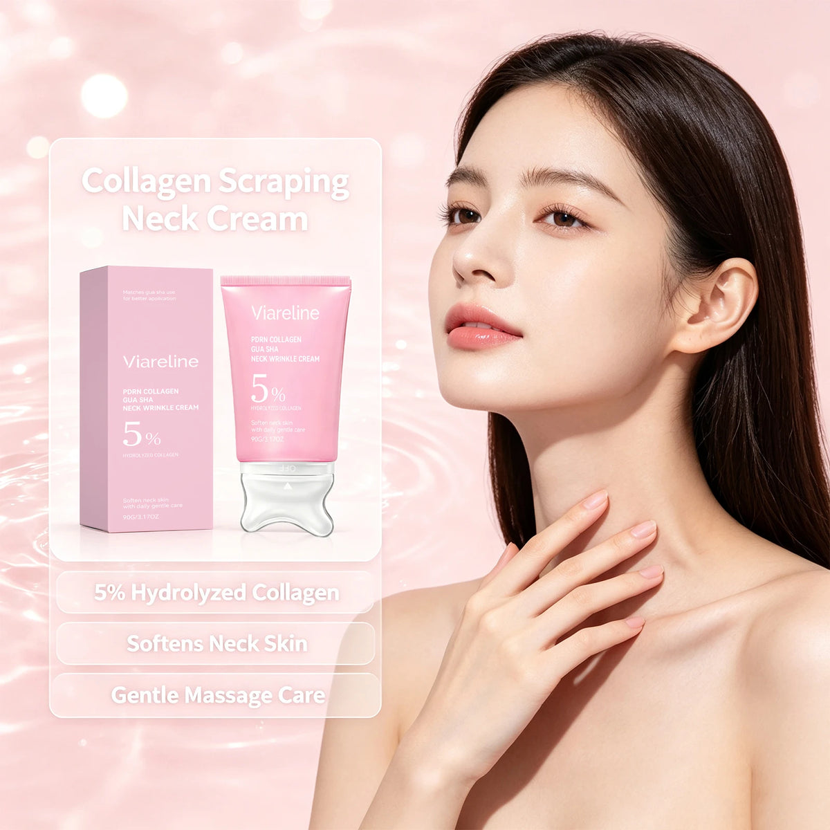 Collagen Neck Cream Firming Hydrating Anti Aging Moisturizer