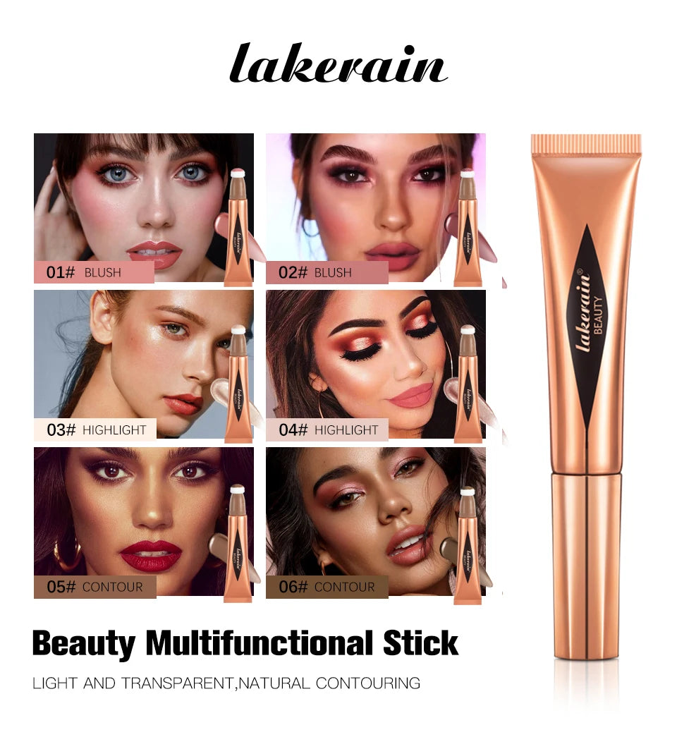 Liquid Contour Wand Blusher Highlighter Makeup Stick