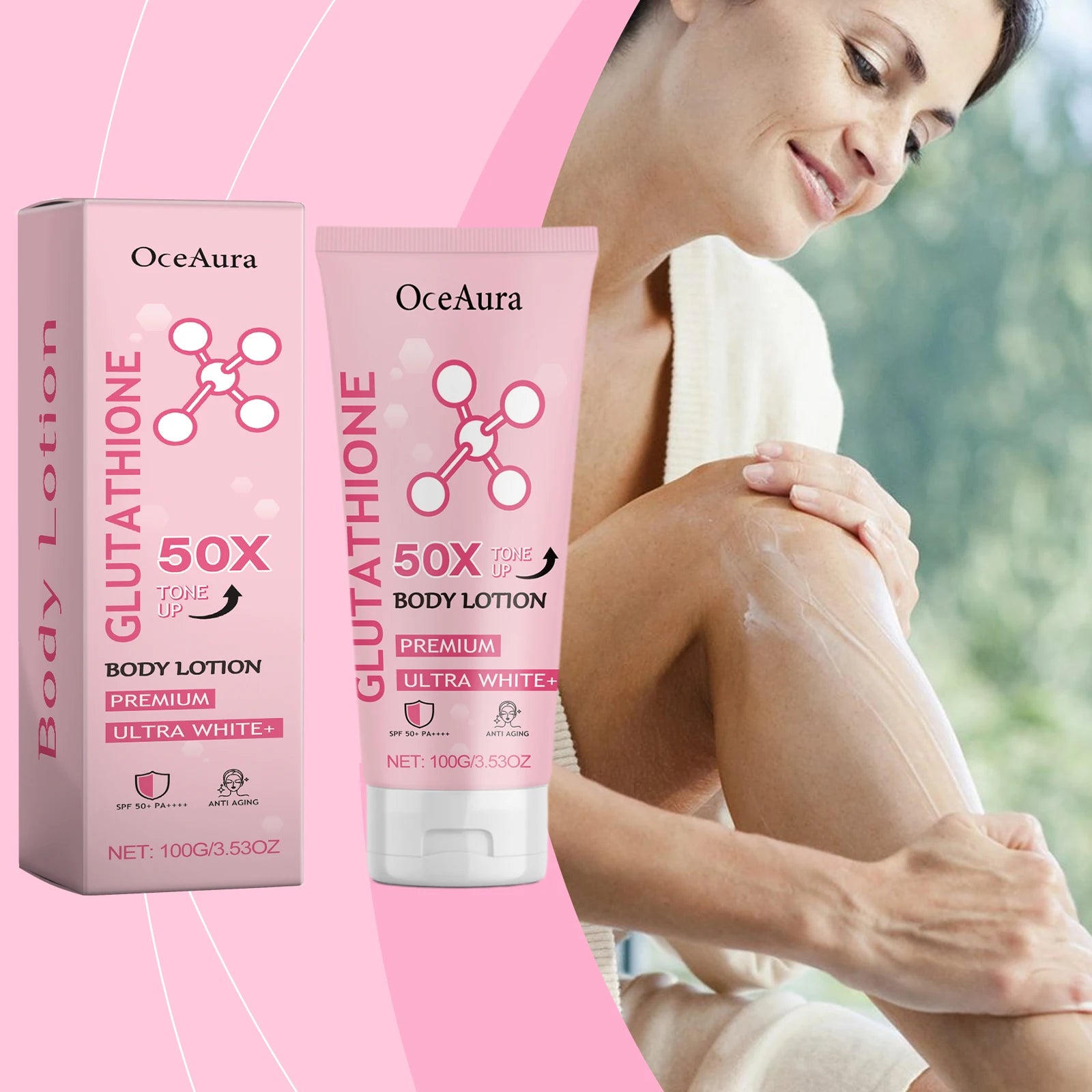 Arbutin Lightening Body Lotion Moisturizing Cream - 2