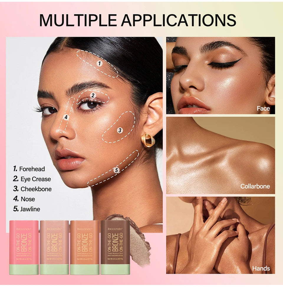 Waterproof Contour Bronzer Stick & Face Sculpting Makeup