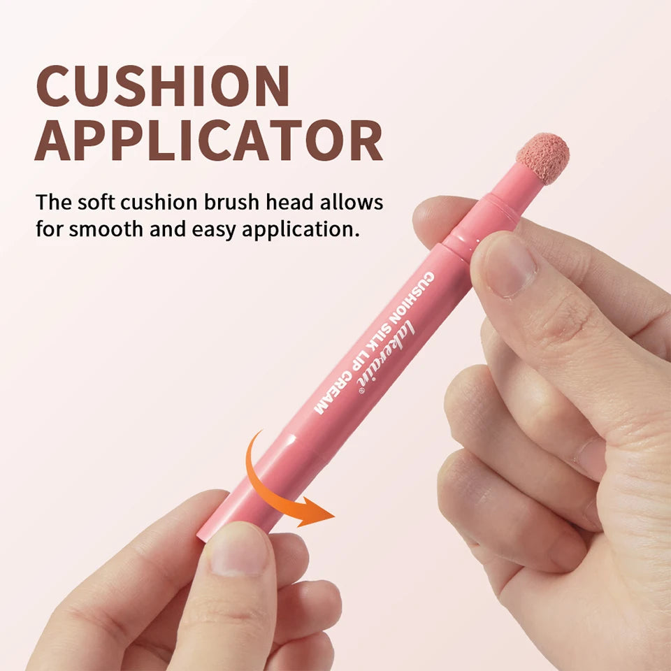 Lakerain Cushion Silk Lip Cream Matte Velvet Lip Glaze Blush - 13