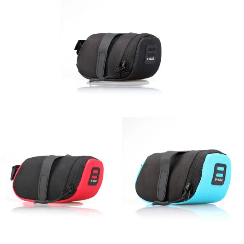 Reflective Bike Saddle Bag MTB Seat Storage Pouch Cycling Tool Pack - 7