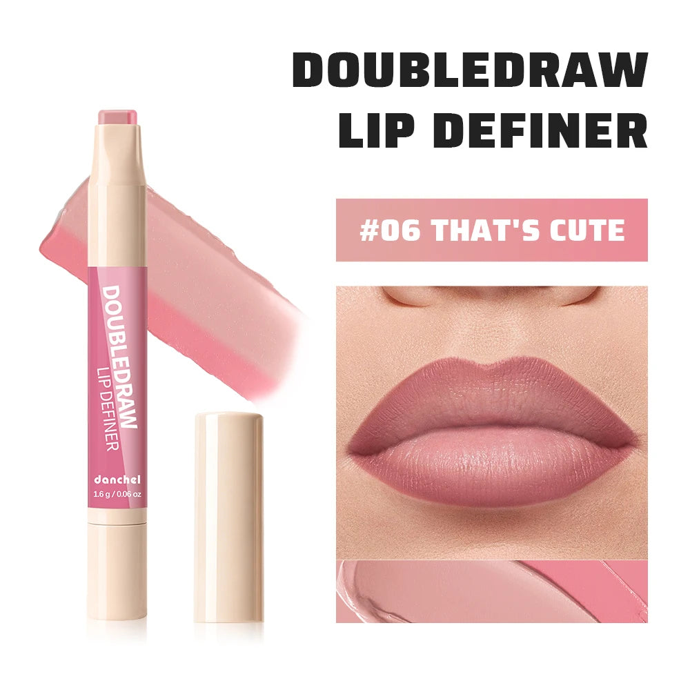 2 in 1 Lip Liner & Matte Velvet Lip Gloss Duo - 28