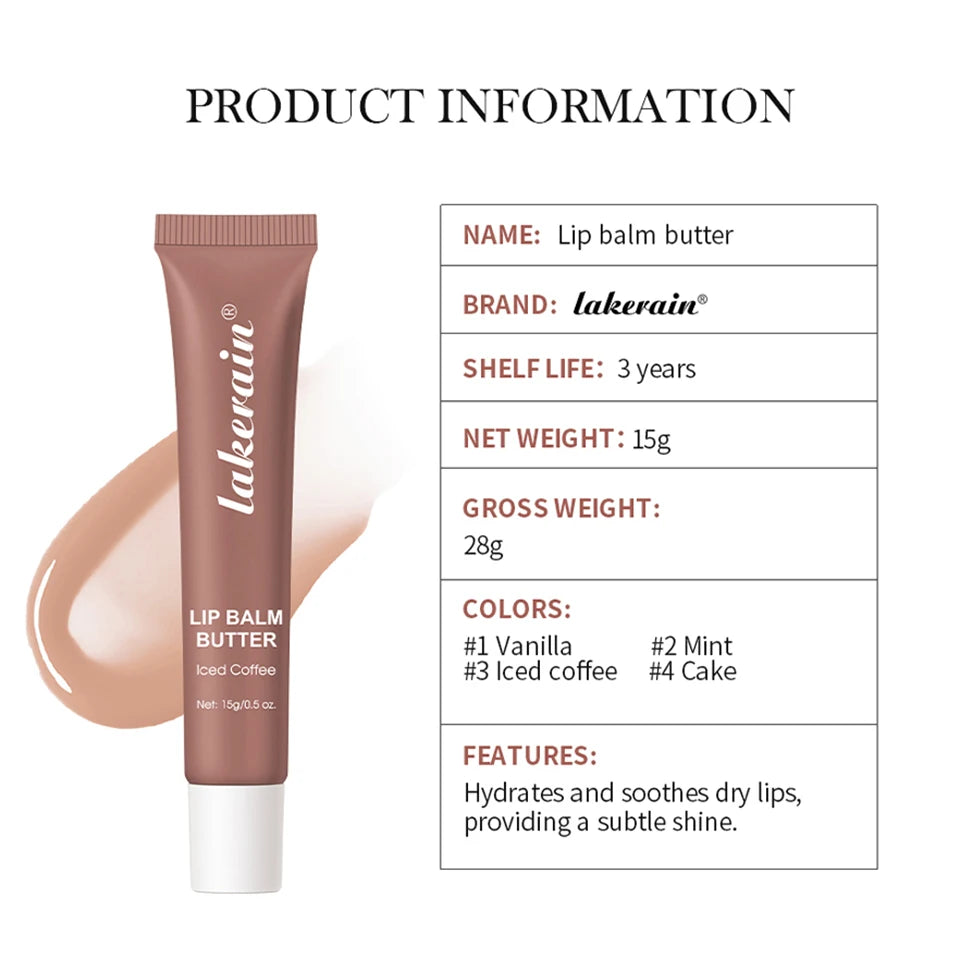 Friday Clear Lip Gloss Butter Moisturizing Lip Glow Oil Lipstick