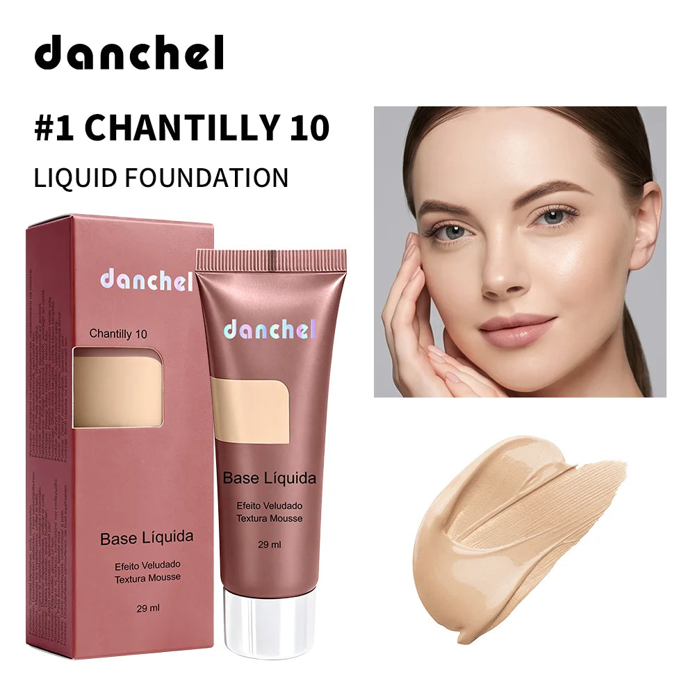 Liquid Foundation Long Lasting Velvet Matte Face Makeup Base