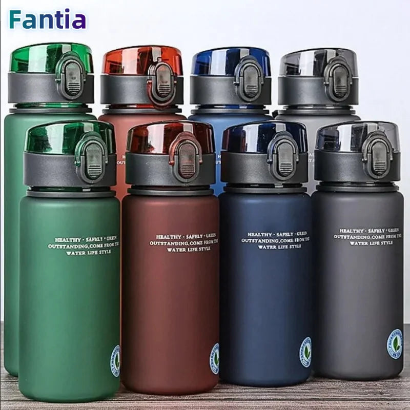 Leak Proof Sports Water Bottle BPA Free Portable Hiking Gym Jug - 1
