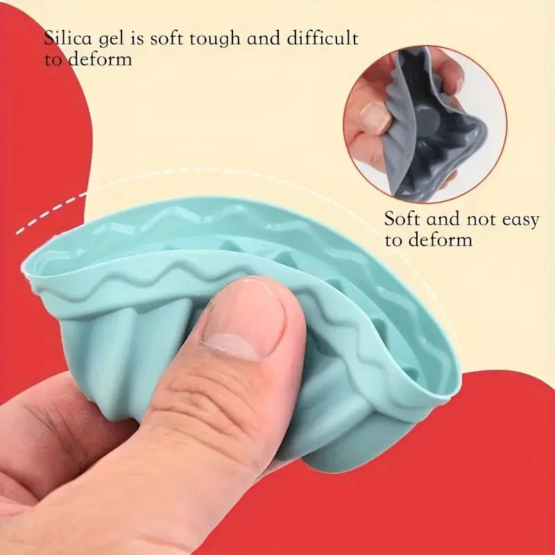 Silicone Mini Cake Molds Nonstick Muffin Cupcake Baking Cups 12 Pack - 11