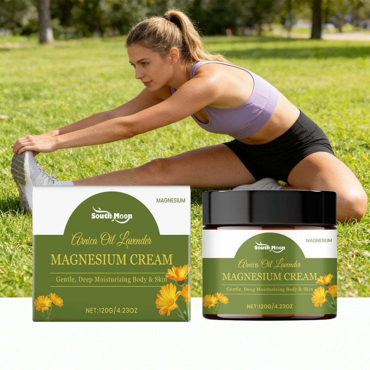 Joint Moisturizing Magnesium Cream Fast Absorbing Relief Care
