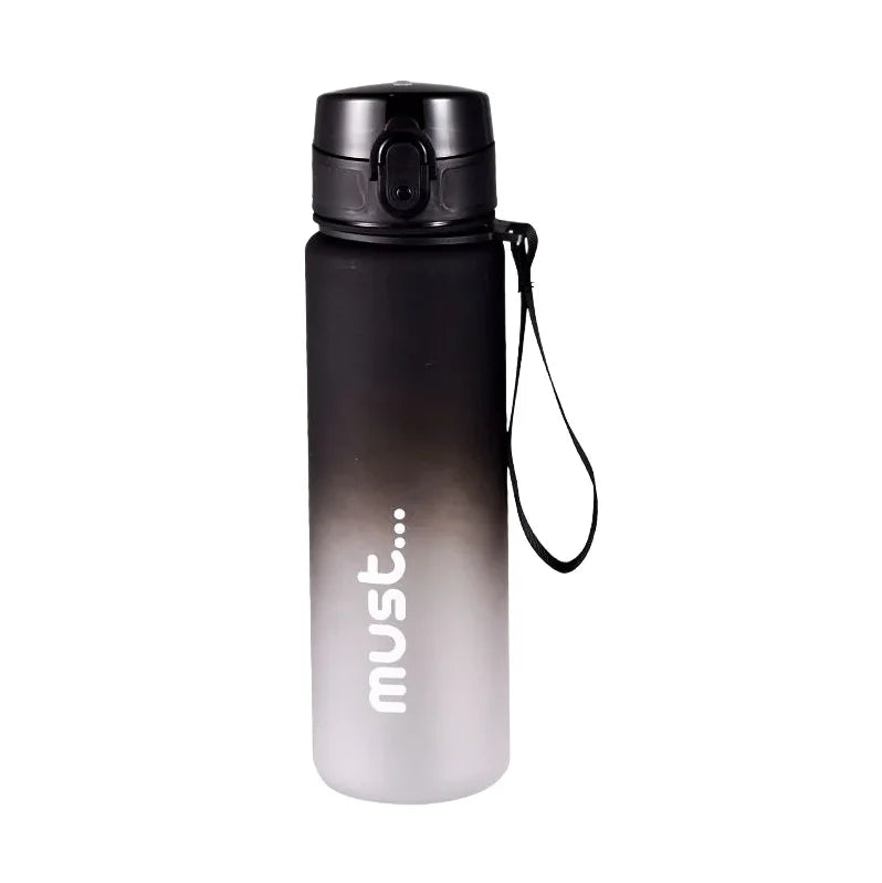 Fantia Gradient Sports Water Bottle Leakproof Fitness Gym Drinking Cup