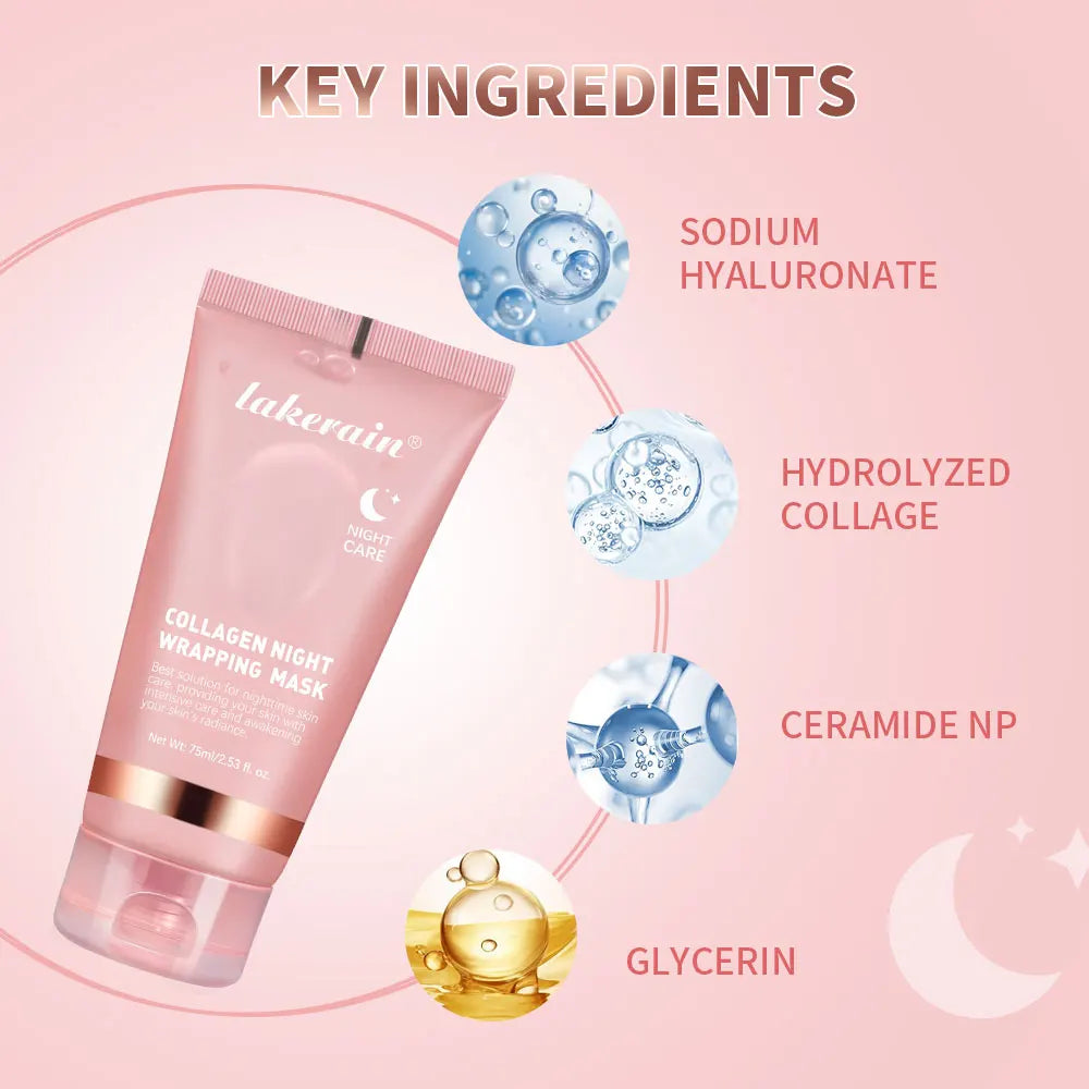 Collagen Night Wrapping Peel Off Facial Mask