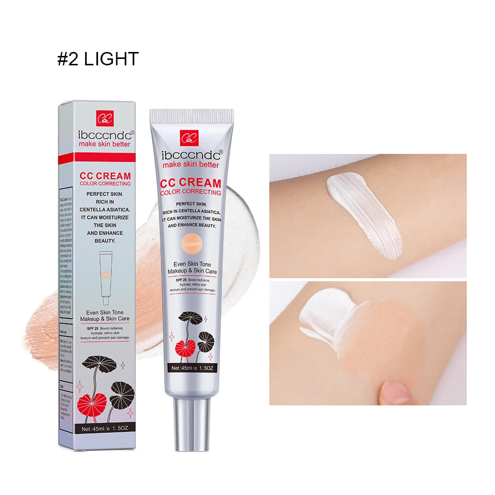 Color Correcting CC Cream Foundation Moisturizing Waterproof Makeup - 35