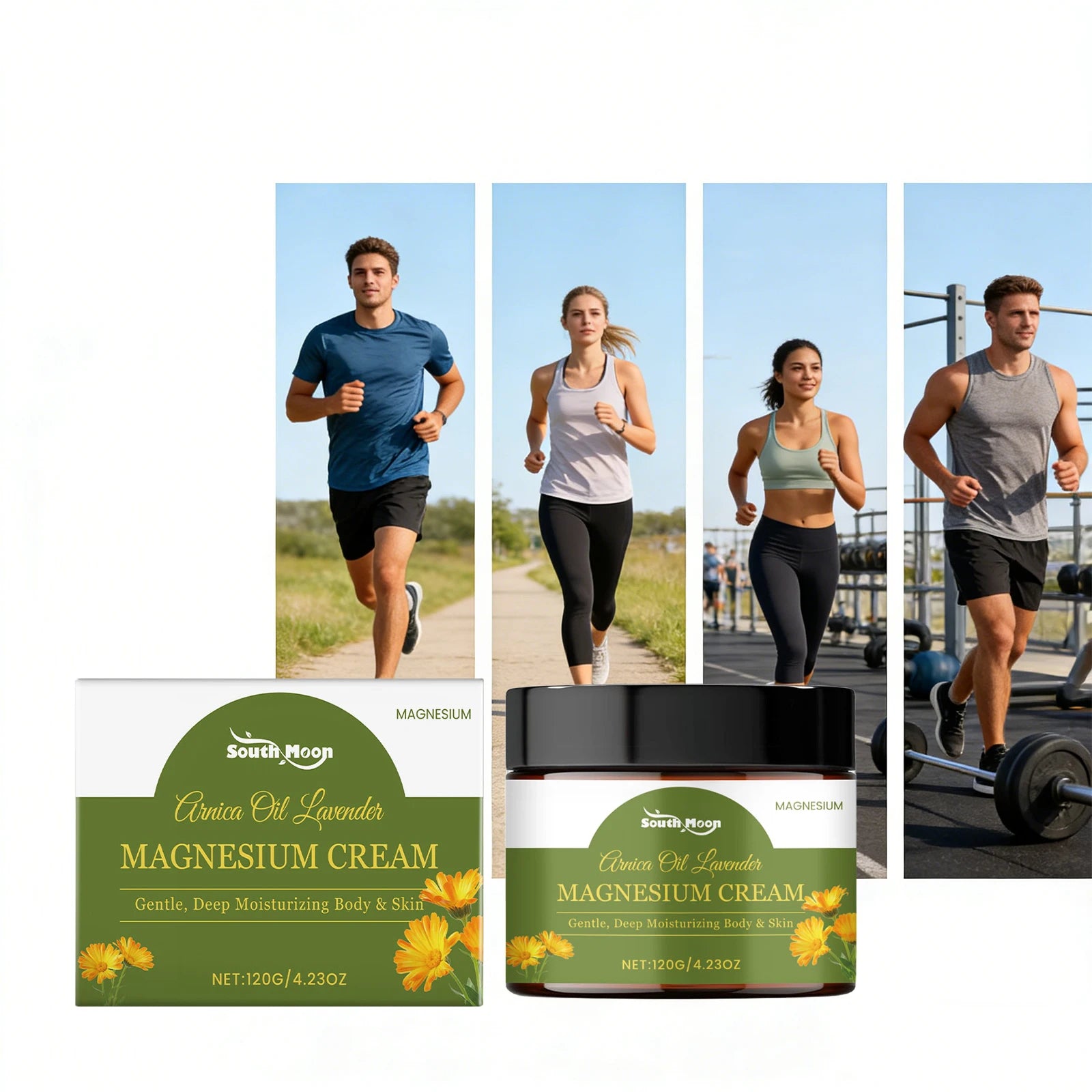 Joint Moisturizing Magnesium Cream Fast Absorbing Relief Care - 5