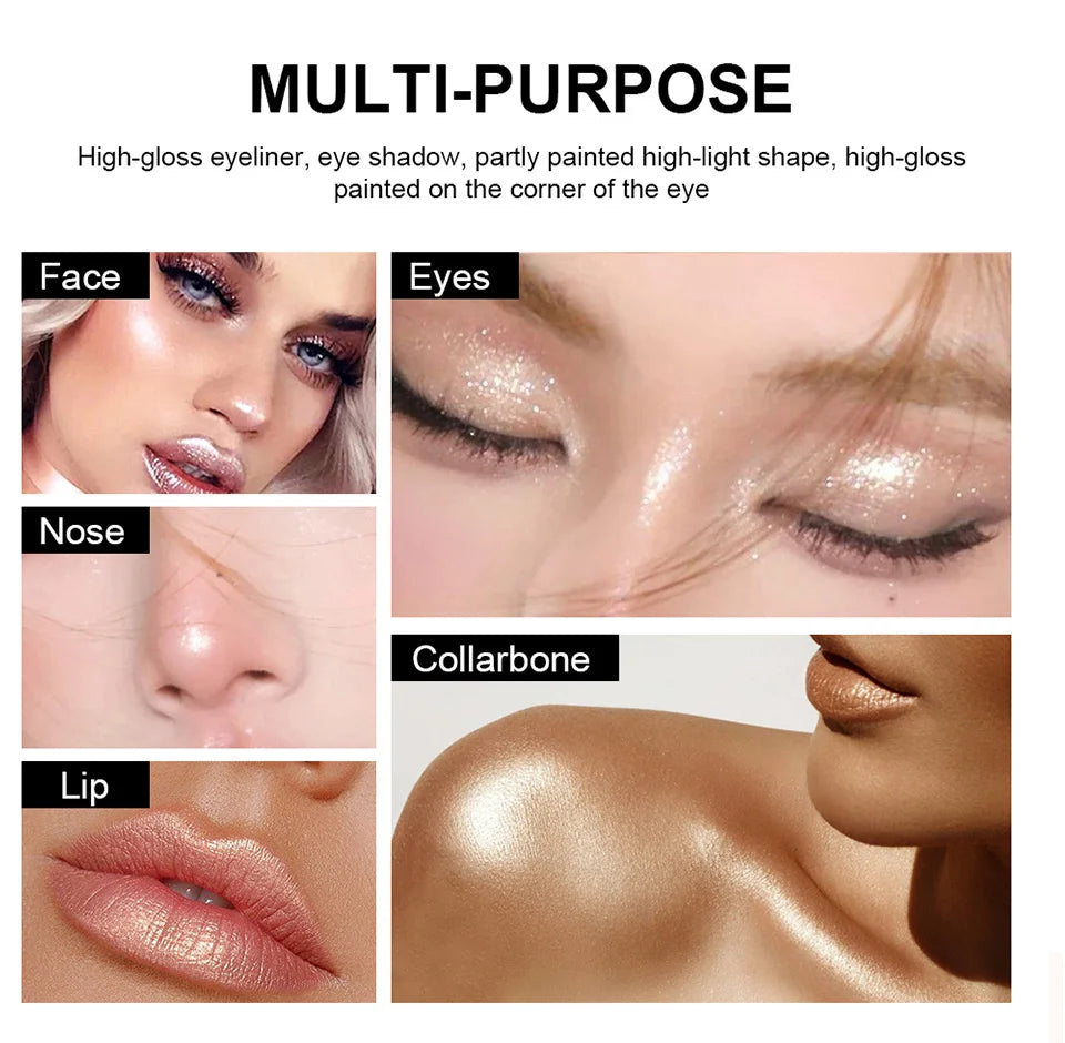 Eyeshadow Stick Waterproof Shining Creamy Eye Brightener - 10